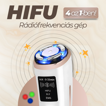 PureGlow - 4 az 1-ben HIFU rádiófrekvenciás gép